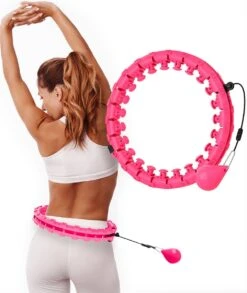Merkloos Smart Hula Hoop Fitness - Hoelahoep Met Gewicht Voor Volwassenen En Kinderen - Fitness Hoelahoep - Hoepel Fitness