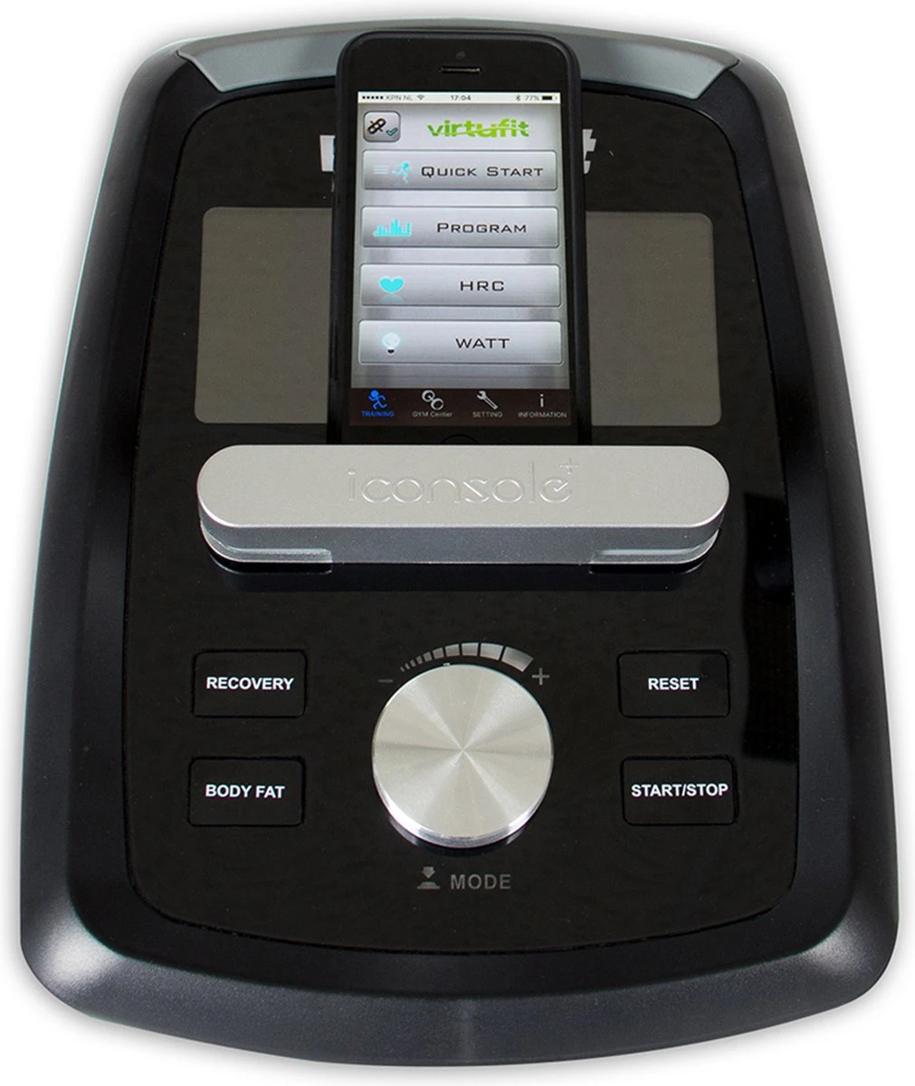 Virtufit IConsole CTR 2.1 Crosstrainer - Hartslagfunctie - Bluetooth - 24 Programma's 6 Virtufit IConsole CTR 2.1 Crosstrainer - Hartslagfunctie - Bluetooth - 24 Programma's - Afbeelding 6