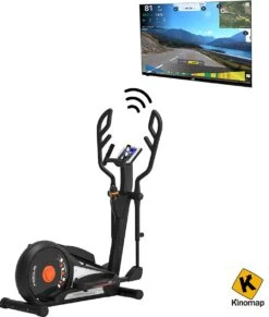 Crosstrainer Focus Fitness Fox 5 IPlus - Incl. Tablethouder En Bluetooth - Rear Driven/Achterwiel Crosstrainer - 14 Trainingsprogramma's - IPlus Module - Koppelbaar Met Tablet - Crosstrainer Fitness - Voetpedalen Voorzien Van Cushion Pad's -FitForce Outlet Winkel 1018x1200 1