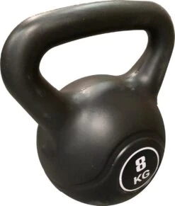 Merkloos Kettlebell - Fitness - Kettlebells - Gewichten - 8kg - Zwart -FitForce Outlet Winkel 1019x1200 1