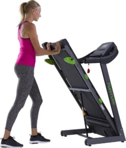 Tunturi Cardio Fit T30 Loopband - Inklapbaar - Hardloopband - 12 Traingsprogramma's - LCD Monitor - 0,8 Tot 12,0 Km/u -FitForce Outlet Winkel 1022x1200 1