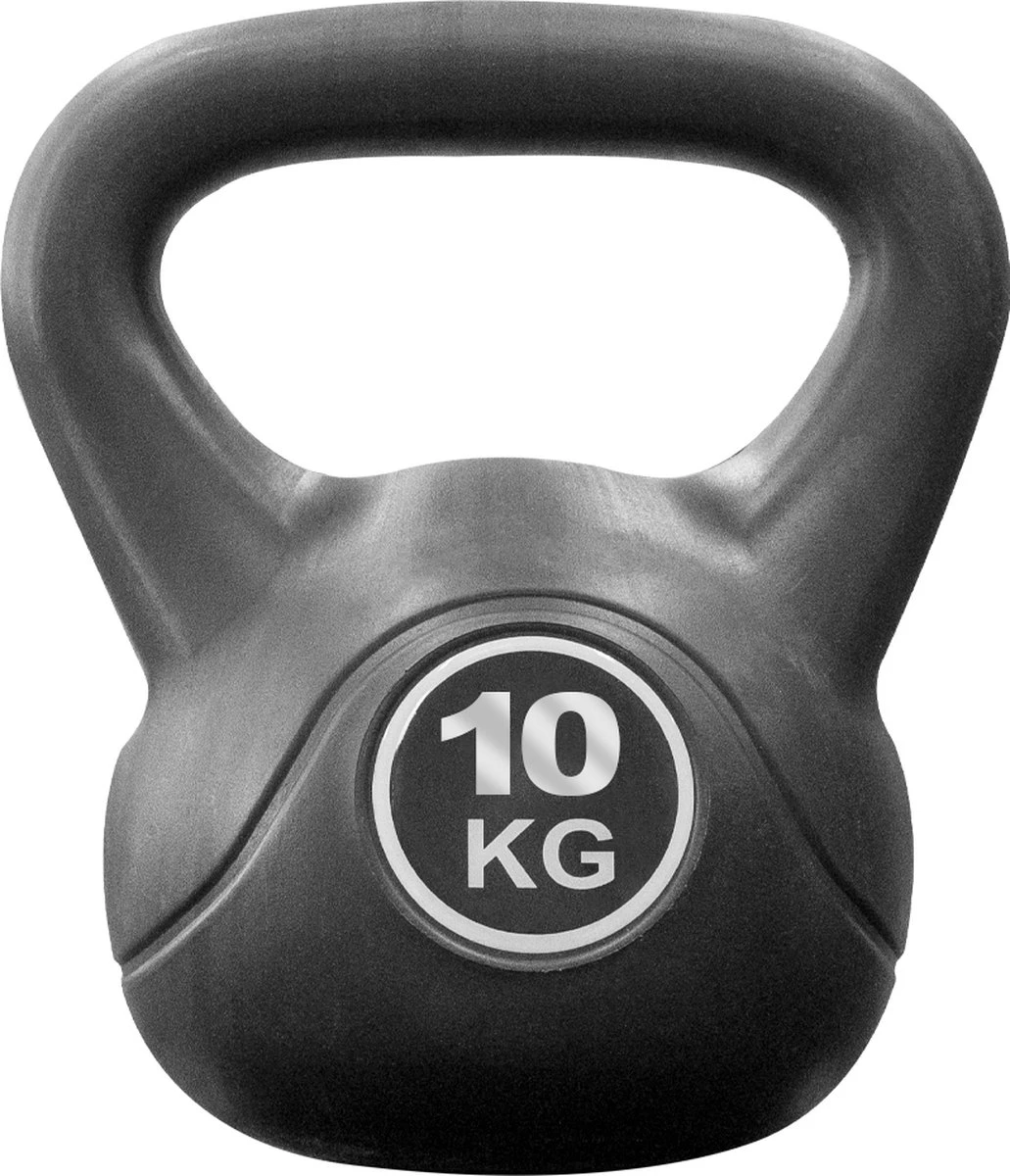 Focus Fitness - Kettlebell - 10 KG - Cement - Gewichten 1 Focus Fitness - Kettlebell - 10 KG - Cement - Gewichten