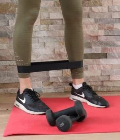 Weerstandsband-Fitness Elastiek-Niveau 1- 2,5kg Weerstand-Groen Van Latex (300x50x0,8MM)-Weerstandsbanden -FitForce Outlet Winkel 1032x1200