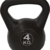 Tunturi PVC Kettlebell - Gewicht - 4kg - Incl. Gratis Fitness App