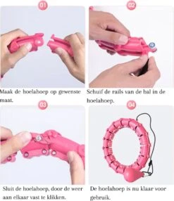 DeSire Fitness Hoelahoep Met Gewicht - Roze - Sport Hoepel Voor Volwassenen En Kinderen - Hula Hoop - Weight Hoop - HoolaHoop 17 DeSire Fitness Hoelahoep Met Gewicht - Roze - Sport Hoepel Voor Volwassenen En Kinderen - Hula Hoop - Weight Hoop - HoolaHoop -FitForce Outlet Winkel 1037x1200 1