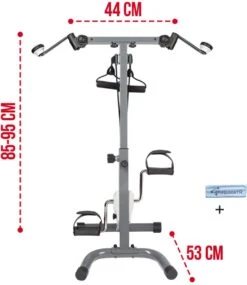 3-in-1 Hometrainer Fietstrainer Fitness Stoelfiets Armtrainer Pedaaltrainer - Voor Senioren Of Revalidatie 14 3-in-1 Hometrainer Fietstrainer Fitness Stoelfiets Armtrainer Pedaaltrainer - Voor Senioren Of Revalidatie -FitForce Outlet Winkel 1039x1200 3