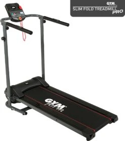 Gymform Slim Fold PRO - Loopband Inklapbaar - Opvouwbaar - Wandelband - LCD Display - Met Hartslagmeter -FitForce Outlet Winkel 1057x1200
