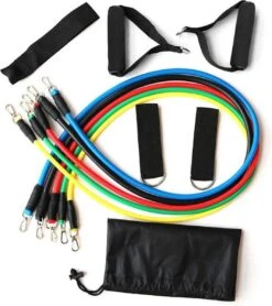 Weerstandsbanden Set - Fitness Elastiek - Resistance Band - Workout Set Met Handvat - Full Body Workout -FitForce Outlet Winkel 1065x1200 1