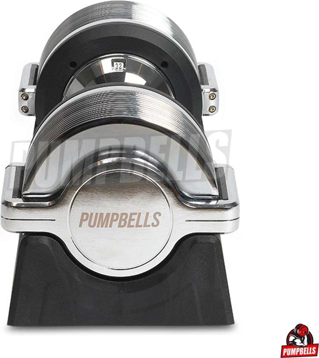 PUMPBELLS - Verstelbare Dumbbell - 3kg T/m 32kg - 30 DUMBBELLS IN ÉÉN! - Professionele Halter 6 PUMPBELLS - Verstelbare Dumbbell - 3kg T/m 32kg - 30 DUMBBELLS IN ÉÉN! - Professionele Halter - Afbeelding 6
