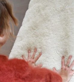 Pierre Sports - Yoga Mat Cover - Extra Dik Wol - Wollen Meditatiemat Cover - Duurzaam Yogamatbescherming - Merinowol En Recycled Katoen - 183×65 Cm -FitForce Outlet Winkel 1073x1200