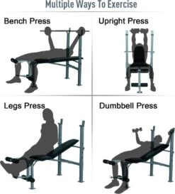 Fitnessbank - Bankdrukbank - Krachttraining - Fitness Bank - Bench Press - Leg Curl 24 Fitnessbank - Bankdrukbank - Krachttraining - Fitness Bank - Bench Press - Leg Curl -FitForce Outlet Winkel 1087x1200