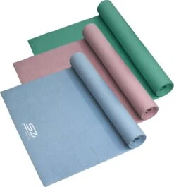 Yogamat - Senz Sports Basic - Groen -FitForce Outlet Winkel 1117x1200 4