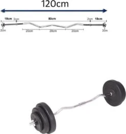 Fitness Trainer - Pull Up Toren - Dip Station – Push Up Bar - Dip Rack Halterbank Inc. 50 Kg GEWICHTEN + Sportbank Fitnessbank + Halterschijven + 3 Halterstangen - Multifunctioneel - Volledig Instelbaar - Opklapbaar -FitForce Outlet Winkel 1122x1200