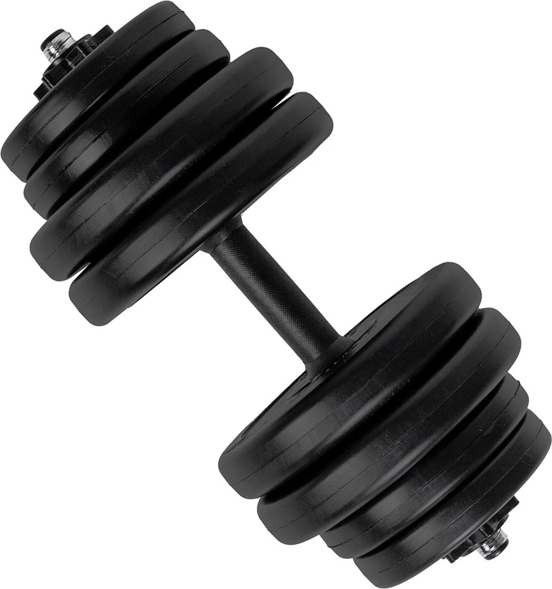 Halterset - VirtuFit Verstelbare Halterset - Dumbellset - 60,5 Kg - Zwart 4 Halterset - VirtuFit Verstelbare Halterset - Dumbellset - 60,5 Kg - Zwart - Afbeelding 4