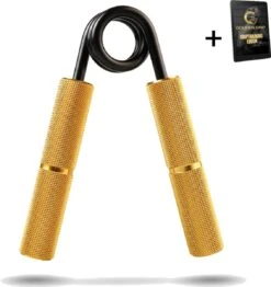 Gouden Grip Handknijper Level 2 (45kg) + GRATIS Griptraining E-book - Handtrainer - Handgripper - Onderarmtrainer - Hand Grips - Knijphalter - Handknijper Fitness - Grip Trainer - Heavy Grip -FitForce Outlet Winkel 1132x1200 2