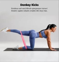 SWILIX ® Resistance Band - Weerstandsbanden - Booty Band - Fitness Elastieken Voor Benen En Billen - Fitness Banden - Set Van 4 -FitForce Outlet Winkel 1135x1200 4