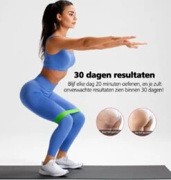 SWILIX ® Resistance Band - Weerstandsbanden - Booty Band - Fitness Elastieken Voor Benen En Billen - Fitness Banden - Set Van 4 -FitForce Outlet Winkel 1138x1200