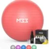 Fashion 33 Oefenbal - 55 Tot 85 Cm Extra Dikke Anti-Barst Yoga Bal Met Luchtpomp - Oefenbal Voor Fitness, Pilates, Zwangerschap, Kantoor - Core Training - Pilates Bal - Zitbal Kantoor Ergonomisch