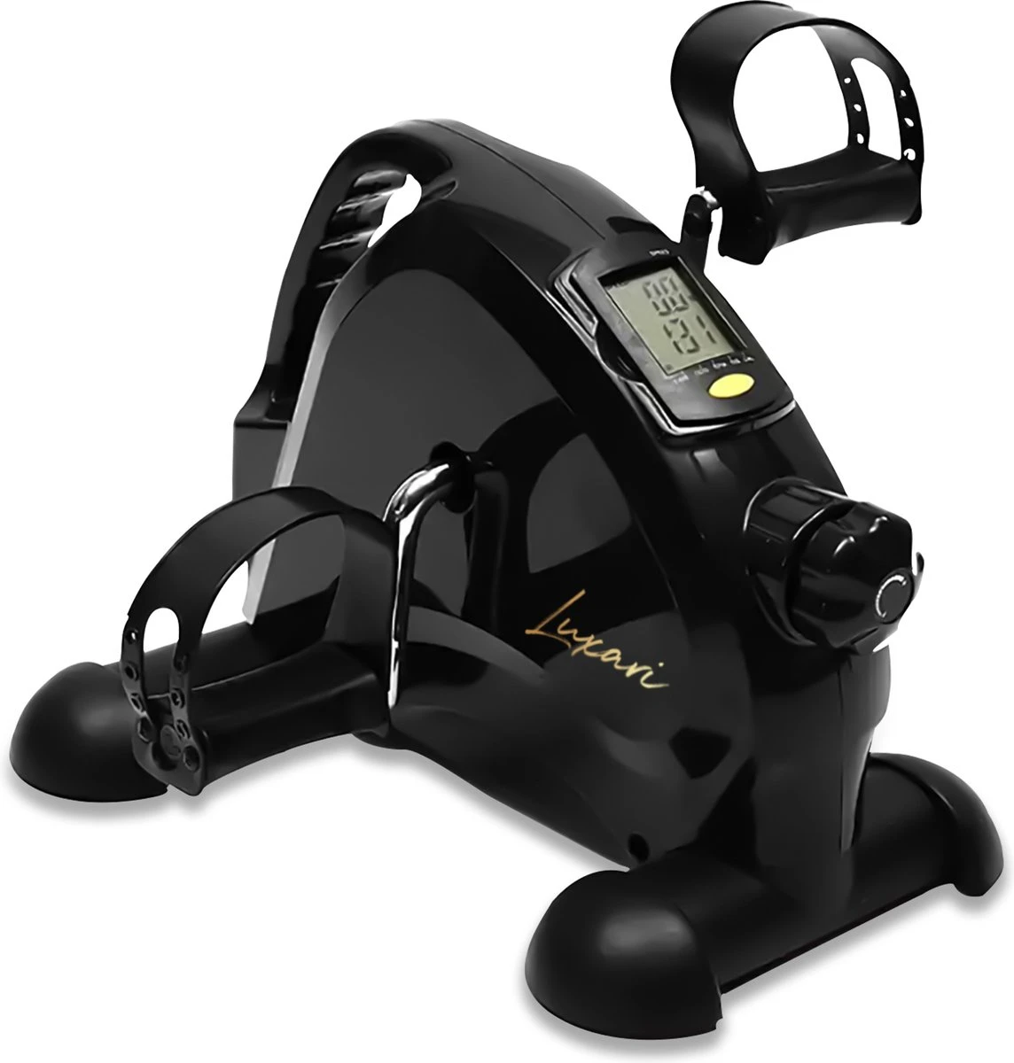 Luxari - Stoelfiets Pro - Verstelbare Weerstand - Inclusief Grip Mat - Handgreep - Display - Hometrainer - Deskbike - Beentrainer – Armtrainer - Fietstrainer - Bewegingstrainer 1 Luxari - Stoelfiets Pro - Verstelbare Weerstand - Inclusief Grip Mat - Handgreep - Display - Hometrainer - Deskbike - Beentrainer – Armtrainer - Fietstrainer - Bewegingstrainer