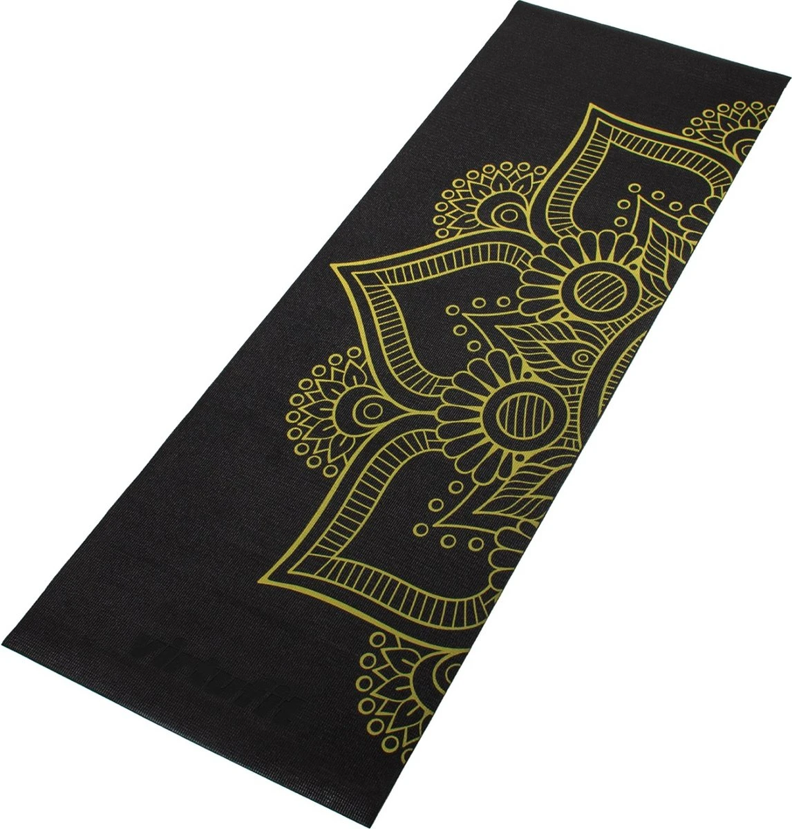 VirtuFit Premium Yoga Mat - Anti-slip - Dik (4 Mm) - 183 X 61 X 0,4 Cm - Onyx Black Mandala 4 VirtuFit Premium Yoga Mat - Anti-slip - Dik (4 Mm) - 183 X 61 X 0,4 Cm - Onyx Black Mandala - Afbeelding 4