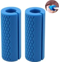 MJ Sports Premium Fitness Bomber Grips - Fat Gripz - Onderarm Trainer - Dumbbells - Barbells - Fitness - Blauw -FitForce Outlet Winkel 1149x1200 7
