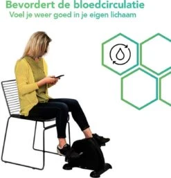 Dreaver Stoelfiets - LCD-scherm - Inclusief Antislipmat - Bureaufiets - Bewegingstrainer - Deskbike - Mini Hometrainer - Pedaaltrainer -FitForce Outlet Winkel 1152x1200 3