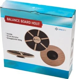 Balance Board Rond - Houten Balansbord - 40 Cm - Voor Herstel En Spieropbouw - Max 180 Kg -FitForce Outlet Winkel 1156x1200 4