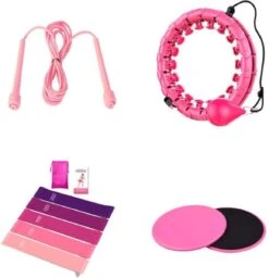 Hula Hoop Fitness - Resistance Band - Springtouw - Hoelahoep Met Gewicht - Willowsinternational