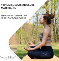Yoga Mat Sportmat Fitnessmat Antislip Duurzaam Kurk Met Yoga Lessen -FitForce Outlet Winkel 1159x1200 3