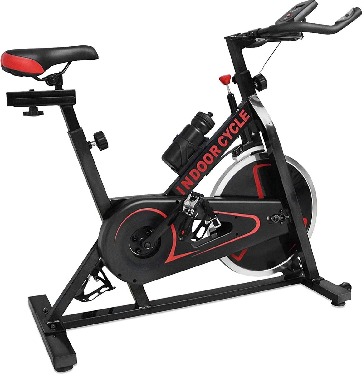 Trend24 Hometrainer - Hometrainer Fiets - Spinningfiets - Spinning - Max 120 KG - Zwart 9 Trend24 Hometrainer - Hometrainer Fiets - Spinningfiets - Spinning - Max 120 KG - Zwart - Afbeelding 9