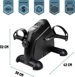 Umbro Stoelfiets - Met Computer - Hometrainer - Bureaufiets - Fietstrainer - Stoelfiets Met Handvaten - Zwart -FitForce Outlet Winkel 1169x1200 6