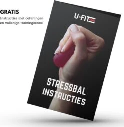 U Fit One® 3 Delige Stressbal Set Met Handleiding - Stressballen - Fidget - Handtrainer - Handknijper - Knijphalter- Onderarm Trainer - Grijper - Hand & Grip Trainer - RSI - Pols - Fitness - Ufitone -FitForce Outlet Winkel 1170x1200