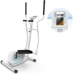Klarstein Myon Cross - Crosstrainer - 12kg Vliegwielmassa - Magnetisch Remsysteem - Tablethouder En Kinomap-app