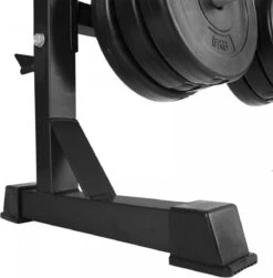 Merkloos Halter-, En Gewichtstandaard Voor Halterstang-. Schijven En Dumbells Max 300 Kg -FitForce Outlet Winkel 1180x1200 1