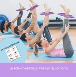 Bodio Pilates Ring – Yoga Ring – Fitness Ring – Pilates Ringen – Paars – Ø 38 Cm – Inclusief Instructies – Pilates – Yoga – Fitness – Full Body Workout -FitForce Outlet Winkel 1181x1200