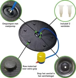 Tunturi Balanstrainer Pro Met Handvatten - Balanskussen Met Resistance Band Set - Balansbal Incl. Meegeleverde Voetpomp - Incl. Gratis Fitness App 23 Tunturi Balanstrainer Pro Met Handvatten - Balanskussen Met Resistance Band Set - Balansbal Incl. Meegeleverde Voetpomp - Incl. Gratis Fitness App -FitForce Outlet Winkel 1182x1200 7