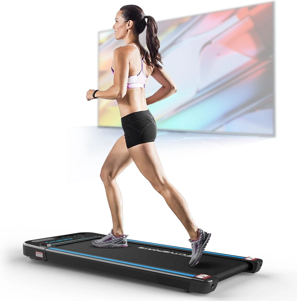 Citysports Loopband WP2 | 440W Motor | LCD-scherm | Bluetooth | Meerdere Snelheidsstanden 1 Citysports Loopband WP2 | 440W Motor | LCD-scherm | Bluetooth | Meerdere Snelheidsstanden