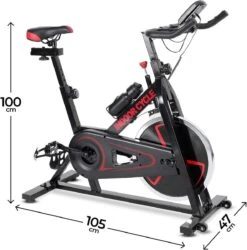 Trend24 Hometrainer - Hometrainer Fiets - Spinningfiets - Spinning - Max 120 KG - Zwart 11 Trend24 Hometrainer - Hometrainer Fiets - Spinningfiets - Spinning - Max 120 KG - Zwart -FitForce Outlet Winkel 1187x1200 8