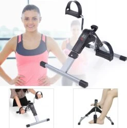Himaly - Stoelfiets - Bureaufiets - Stoel Fiets - Bewegingstrainer - Hometrainer Met Weerstand - (Opvouwbare Mini Hometrainer -LED Display -Vijf Functies) -FitForce Outlet Winkel 1190x1200 6