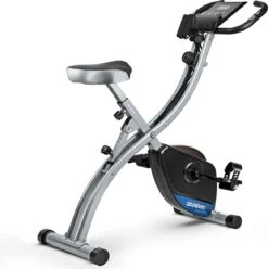 K IKIDO Indoorfietsen - X-Bike Hometrainer - Hometrainers - Fitness Fiets Opvouwbaar - Inklapbare - Tablethouder - Ergometer - 8 Weerstandsniveaus - Fitness Bike - Max. 135 Kg