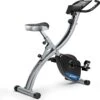 K IKIDO Indoorfietsen - Fitness Fiets - Hometrainer - Inklapbare - 8 Magnetische Weerstandsinstellingen - Hartslagmeting - Mobiele Telefoonhouder - LCD Display Voor Thuis Gym