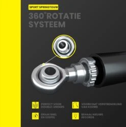 Merkloos Breaking Limits Verstelbaar Springtouw Voor Volwassenen – Speedrope & Jump Rope – Jumping & Skipping Rope – Fitness & Crossfit – Springtouw Kinderen - Anti-Slip Handvat + Slijtbestendig Staaldraad 10 Merkloos Breaking Limits Verstelbaar Springtouw Voor Volwassenen – Speedrope & Jump Rope – Jumping & Skipping Rope – Fitness & Crossfit – Springtouw Kinderen - Anti-Slip Handvat + Slijtbestendig Staaldraad -FitForce Outlet Winkel 1197x1200 13