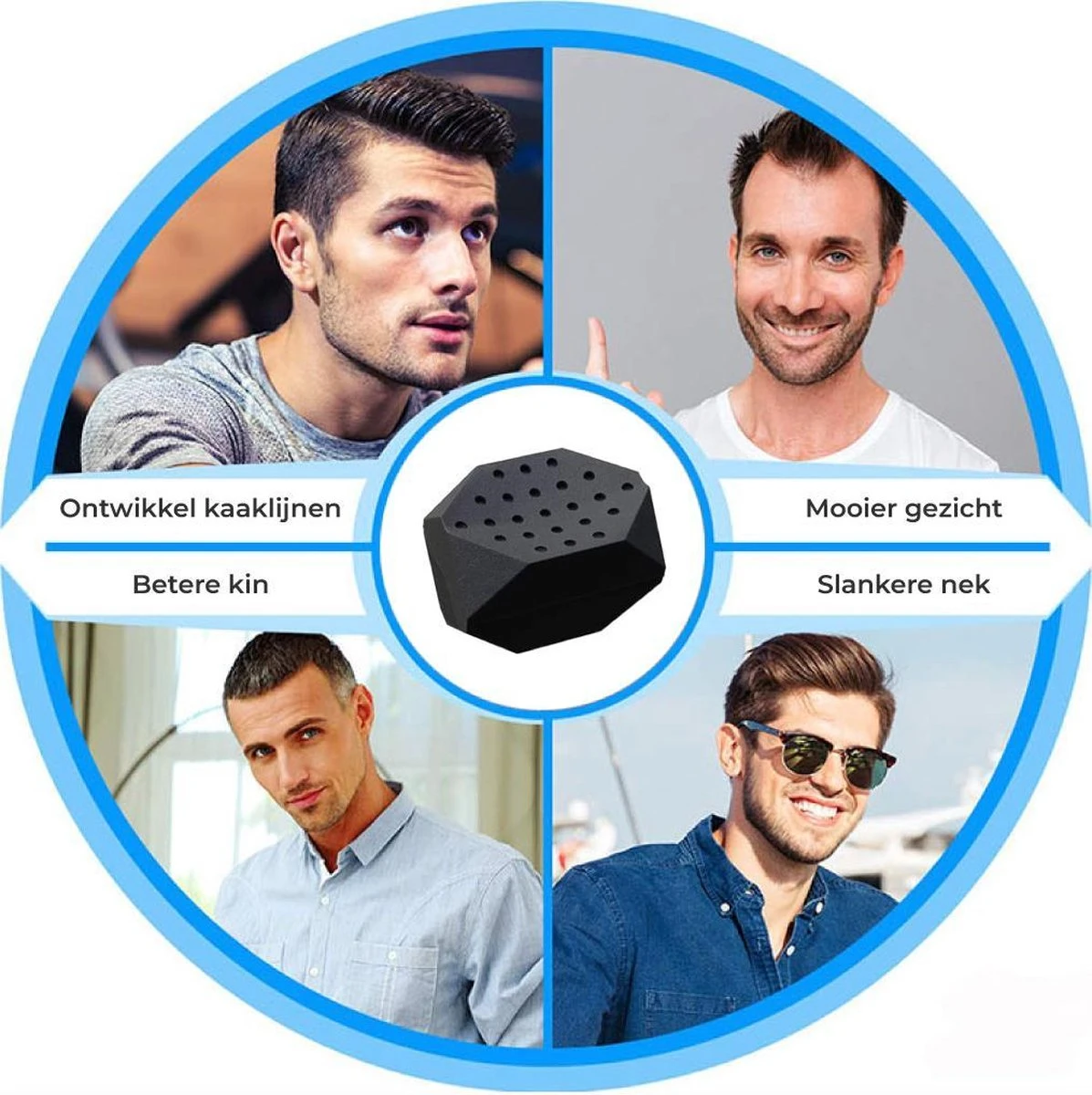 Nuvance - Kaaklijn Trainer (Pro Versie) - Jawline Trainer - Kaak Trainer 2 Nuvance - Kaaklijn Trainer (Pro Versie) - Jawline Trainer - Kaak Trainer - Afbeelding 2