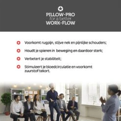 Dynaseat Balanskussen Voor Volwassenen En Kinderen – Ergonomisch Wiebelkussen Met Lucht - 33x7 Cm - Bruin/Grijs – Incl. Pompje -FitForce Outlet Winkel 1198x1200 23