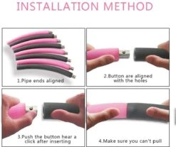 Merkloos Fitness Hoela Hoop | Sport Hoepel - Hula Hoop - Yoga Ring| Perfect Om Af Te Vallen, Je Heupen Shapen En Anti Cellulite! | Aanpasbaar Gewicht | 8 Delen Click-design | Voor Volwassenen En Kinderen| -FitForce Outlet Winkel 1200x1008