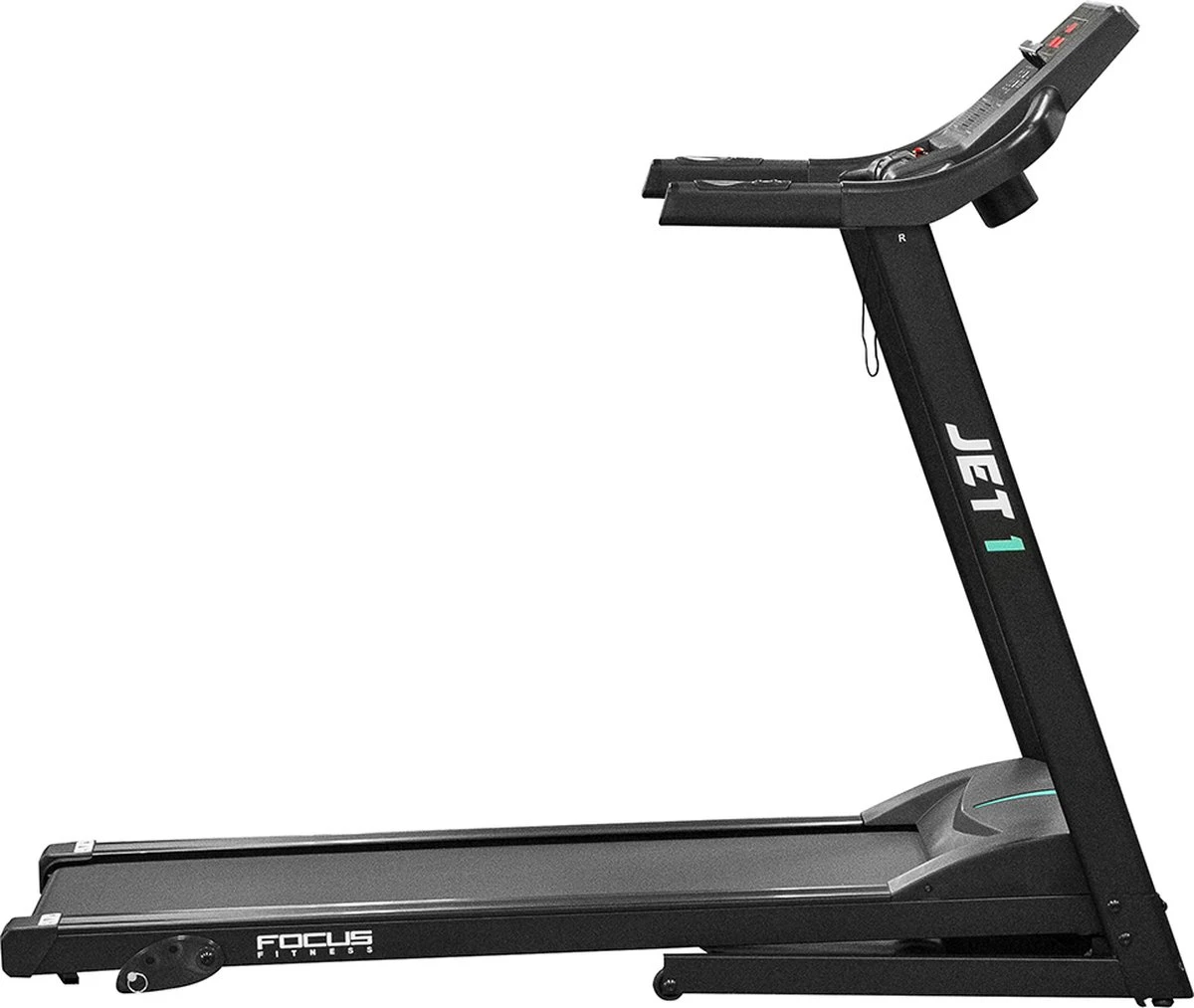 Focus Fitness Jet 1 - Loopband - Loopband Voor Thuisgebruik - Incl. LED-display - 1-13 Km/u - Bevat 36 Trainingsprogramma's 1 Focus Fitness Jet 1 - Loopband - Loopband Voor Thuisgebruik - Incl. LED-display - 1-13 Km/u - Bevat 36 Trainingsprogramma's