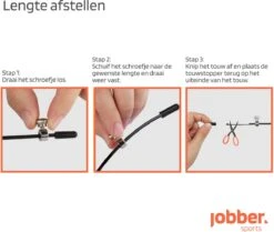 JOBBER - Springtouw - Verstelbaar - Speedrope - Volwassenen - 300cm -FitForce Outlet Winkel 1200x1014 2