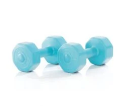 Gymstick Active Vinyl Dumbells - Met Online Trainingsvideo's - 2 X 5kg -FitForce Outlet Winkel 1200x1018