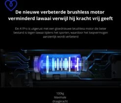 Xiaomi® - Walkingpad - A1 Pro Loopband - Elektrisch - Inklapbaar - Bureau - Treadmill - Walking Pad - 6 Km/h -FitForce Outlet Winkel 1200x1026 4