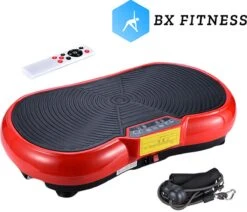 BX Fitness® - Ultra Slim Body Shaper - Fitness Trilplaat - Trainingsapparatuur Voor Uithoudingstraining - Power Plate - Full Body Workout - Sport Trilplaat Roze - Bevat Duidelijke Handleiding - NU Met Handige Voedingsgids! - Incl Stretch Bands -FitForce Outlet Winkel 1200x1029 3